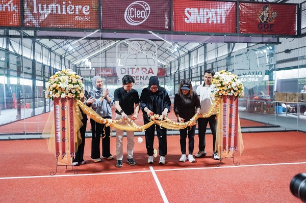 Wali Kota Banjarbaru Resmikan Ditara Arena Padel, Ikon Gaya Hidup Sehat