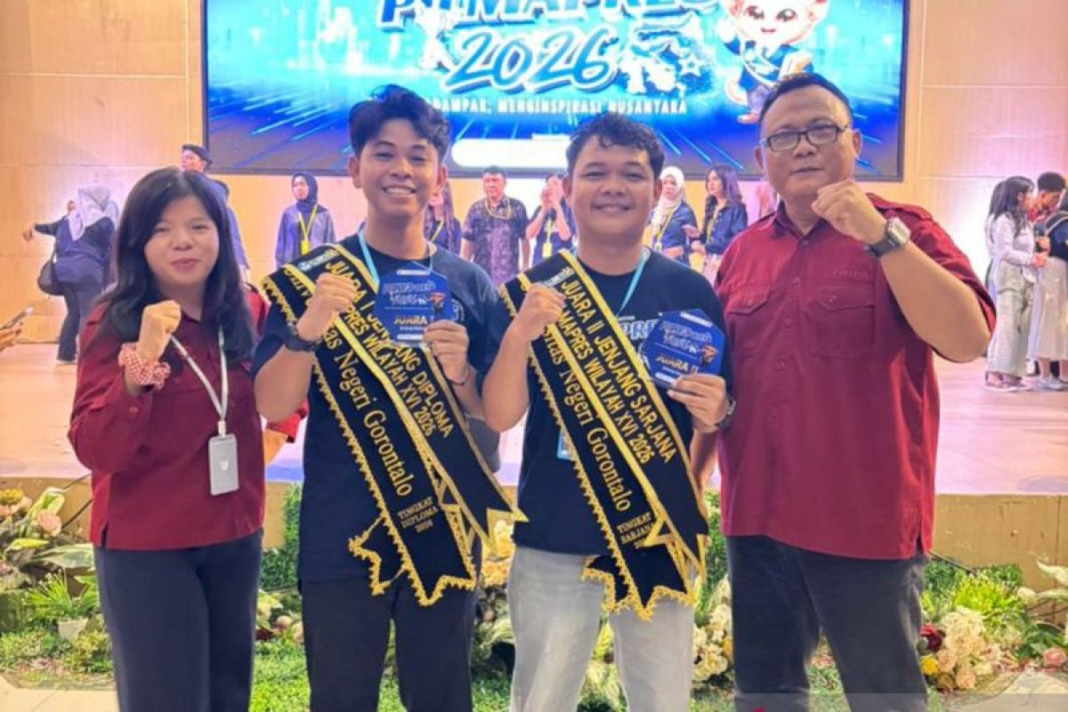 Mahasiswa UNG Borong Juara di Pilmapres Regional LLDIKTI XVI