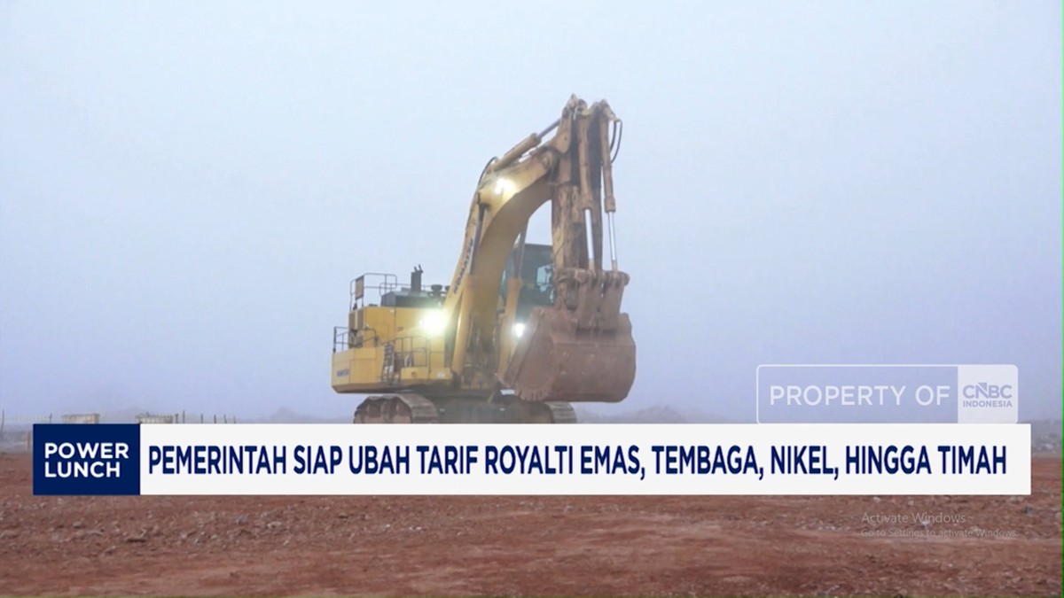 Pemerintah Siap Naikkan Royalti Emas, Nikel, Timah, Beban Tambang Bertambah