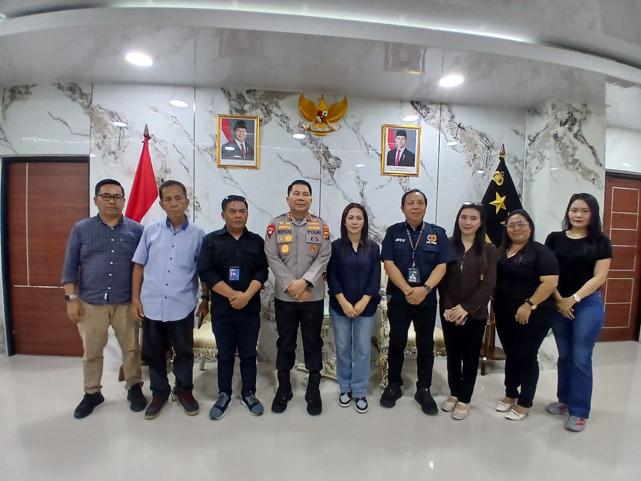 Kapolda Sulut Irjen Roycke Langi Terima Audiensi Pengurus PWI Sulut Sehari Jelang Pelantikan, Bahas Sinergitas Pers dan Kepolisian