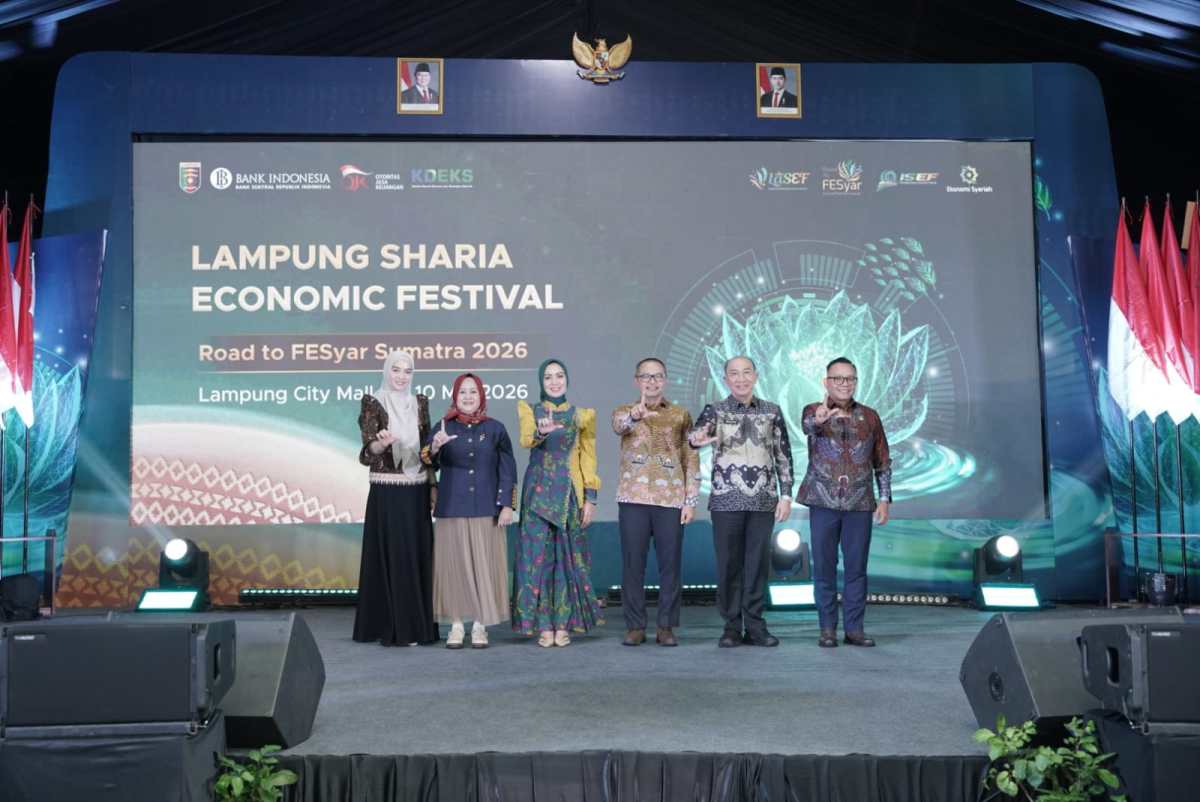 LaSEF 2026 Catat Transaksi Ratusan Juta, Komitmen Pembiayaan Rp230 Miliar untuk UMKM Lampung