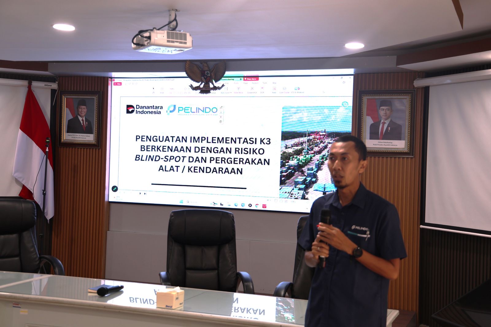 Pelindo Regional 3 Kalimantan Gelar Sosialisasi K3, Targetkan Nol Kecelakaan Akibat Blind Spot Alat Berat