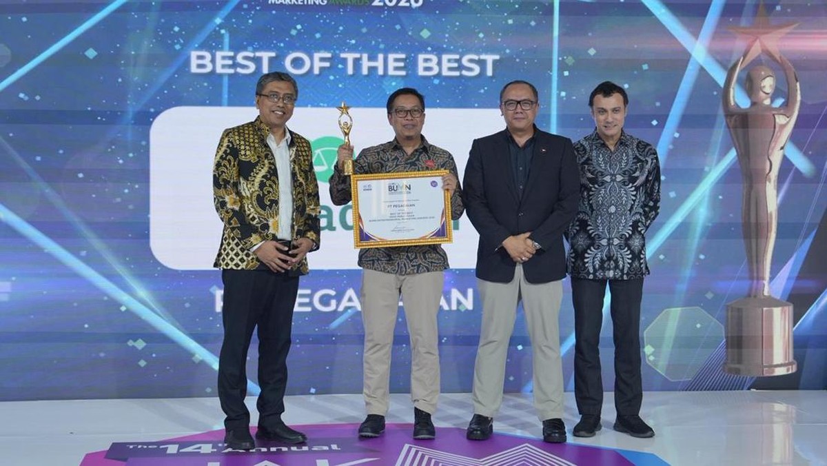 PT Pegadaian Raih Penghargaan 'Best of the Best' di BUMN Entrepreneurial Marketing Awards 2026