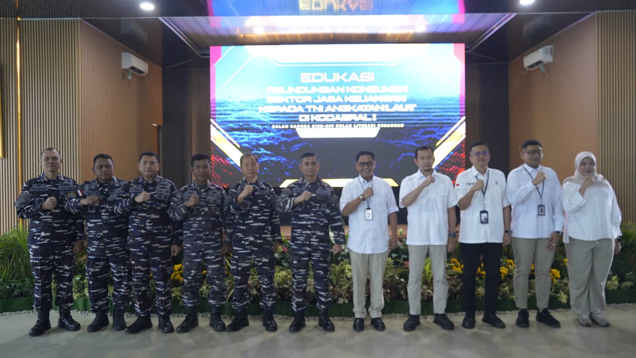 OJK Sumut dan TNI AL Gelar Kick Off Bulan Literasi Keuangan 2026, Targetkan 500 Prajurit di Medan