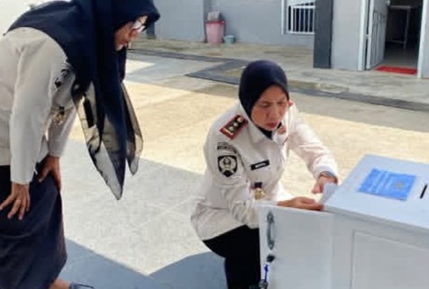Kalapas Perempuan Jambi Pimpin Langsung Pembukaan Kotak Saran, Wujudkan Layanan Transparan dan Humanis
