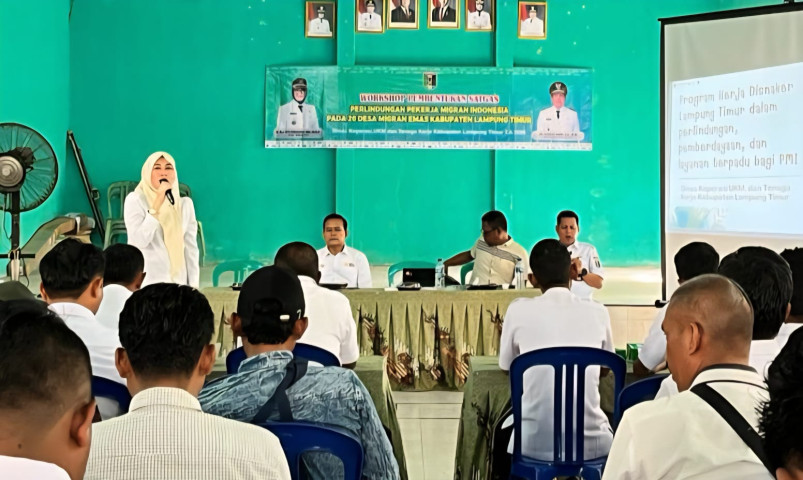 Lampung Timur Bentuk Satgas PMI di 264 Desa, Garda Terdepan Cegah TPPO dan Penempatan Ilegal