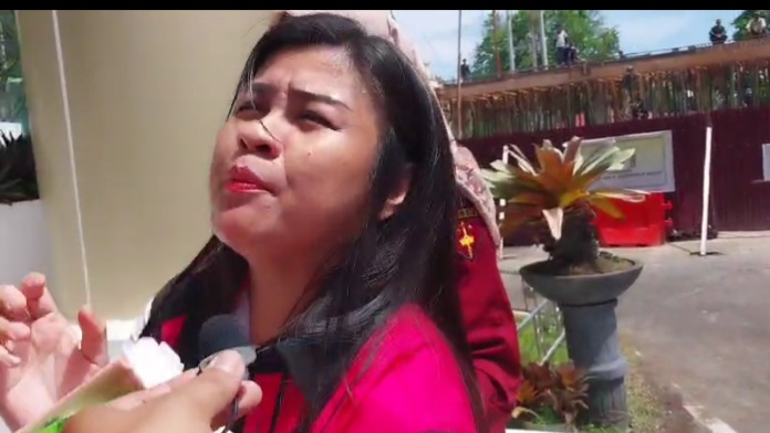 Bupati Sitaro Nonaktif Chyntia Kalangit Kembali Diperiksa Kejati Sulut, Teriak Minta Tolong ke Prabowo