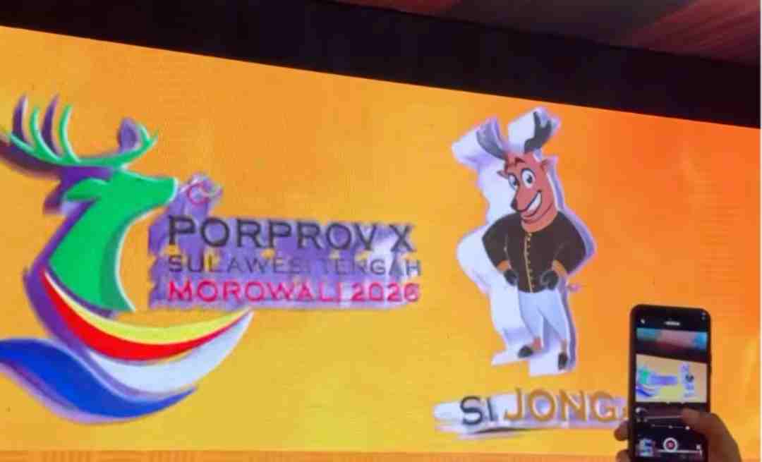 Si Jonga Jadi Maskot Porprov X Sulteng 2026 di Morowali, Gubernur Anwar Hafid Targetkan Posisi 10 Besar PON