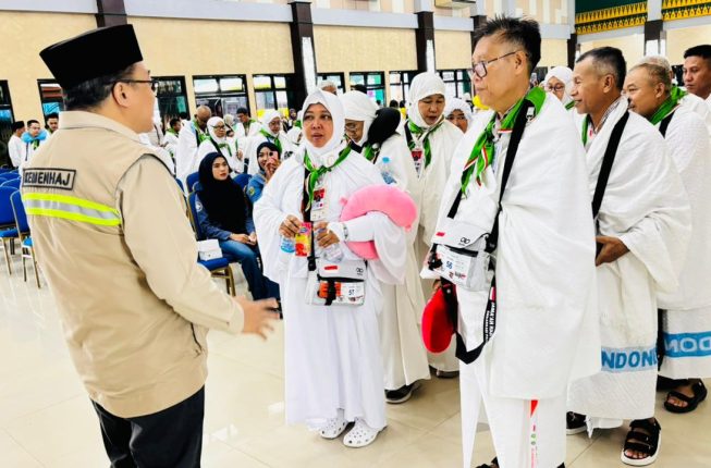 Jemaah Haji Kloter 15 Embarkasi Palembang Berangkat ke Tanah Suci, PPIH Ingatkan Jaga Stamina Jelang Puncak Armuzna