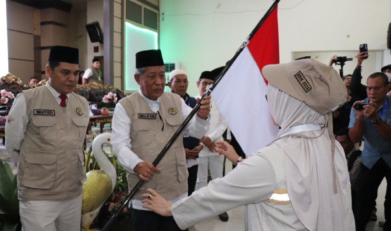 61 Petugas Kloter BTH 20 Jambi Siap Layani 444 Jemaah Haji, 172 Lansia dan 382 Risiko Tinggi Jadi Perhatian Utama