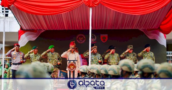 Gubernur Sulsel Andi Sudirman Kukuhkan 500 ASN Jadi Komcad, Tekankan Keteladanan dan Disiplin Bela Negara