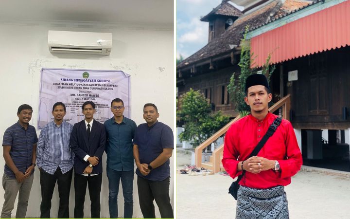 Mahasiswa Asal Patani Thailand Saheed Hawee Selesaikan S1 Ilmu Politik di UIN Ar-Raniry Aceh, Angkat Skripsi soal Daerah Asal