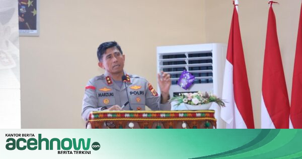 Kapolda Aceh Kunjungi Polres Aceh Tenggara, Soroti Kekurangan 541 Personel dan Tren Kriminal yang Menurun Drastis