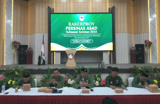 PERSINAS ASAD Sulsel Gelar Rakerprov, Target Emas Porprov 2026 Mulai Disusun