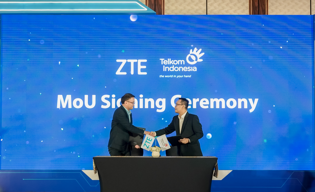 ZTE dan Telkom Indonesia Teken MoU, Fokus Garap Cloud hingga AI untuk Percepat Transformasi Digital