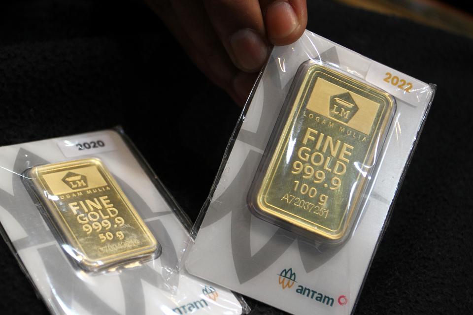 Harga Emas Antam Anjlok Rp 50 Ribu per Gram, Buyback Ikut Terkoreksi ke Level Ini