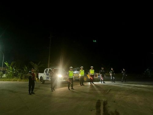 Polres Lampung Tengah Patroli Malam Cegah C3, 7 Satuan Fungsi Dikerahkan Selama Libur Kenaikan Yesus Kristus