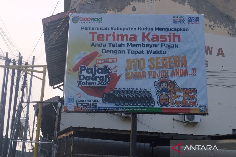 Realisasi Pajak Daerah Kudus Baru 30,08 Persen per April 2026, PBB-P2 dan Pajak Sarang Walet Masih Rendah