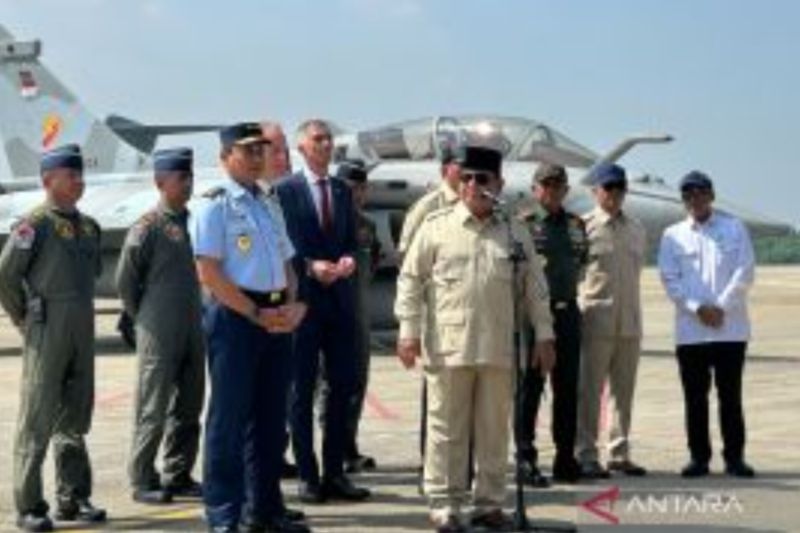 Presiden Prabowo Resmikan Pengadaan 6 Pesawat Rafale dan 4 Falcon 8X, Perkuat Pertahanan Udara Nasional