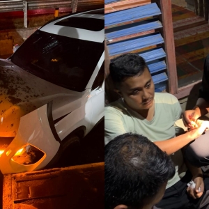 Kecelakaan Wagub Sumbar Vasko Ruseimy di Solok Selatan, Mobil Ringsek hingga Kepulan Asap Mesin