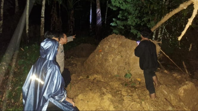 Ibu dan Anak Hilang Tertimbun Longsor di Tapanuli Selatan, Tim Gabungan Masih Cari Korban
