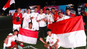 Garuda Baru Juara Street Child World Cup 2026, Argentina Takluk di Final Mexico City