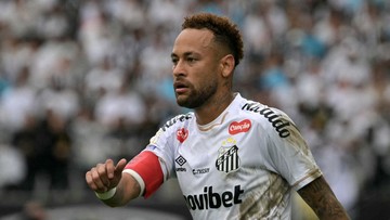 Neymar Meledak ke Wasit Usai Protes Pergantian Pemain, Santos Takluk 0-3 dari Coritiba