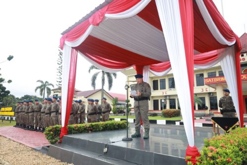 216 Personel Brimob Polda Kalsel Mulai Latihan Pelopor 2026, Kapolda Tekankan Bukan Cari Kenyamanan