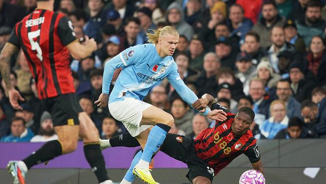 Bournemouth vs Man City: Rekor Tak Terkalahkan 16 Laga Ancam Langkah The Citizens di Vitality Stadium