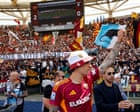 Drama Jadwal dan Gol Mancini Bawa Roma Kalahkan Lazio di Derby della Capitale