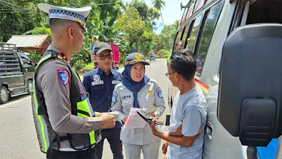 Jasa Raharja dan Samsat Lubuk Basung Gelar Operasi Gabungan di Tiku, Sosialisasikan Diskon Pajak hingga Aplikasi SIGNAL