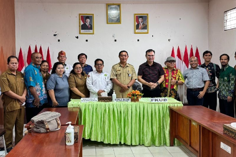 Pendeta Dein Kembali Pimpin FKUB Gunung Mas, Targetkan Periode 2026–2030 Jadi Perekat Antar Umat Beragama