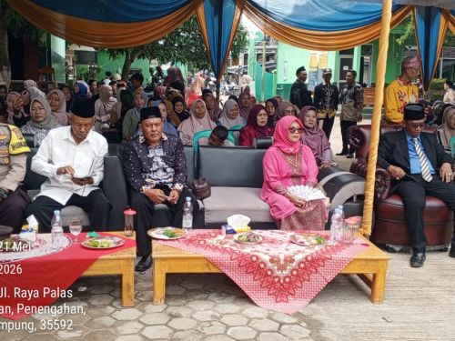 Polsek Palas Ingatkan Siswa MTsN 2 Lampung Selatan Jangan Konvoi dan Balap Liar Usai Kelulusan