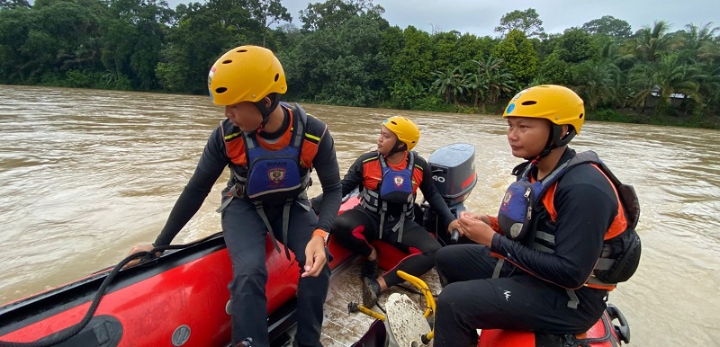 Remaja 15 Tahun Hanyut di Sungai Batang Merangin, Tim SAR Gabungan Masih Sisir Radius 78 Kilometer