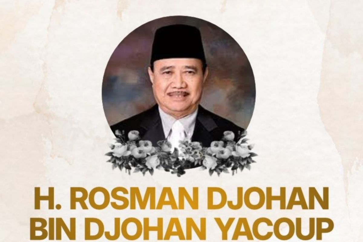 Tokoh Bangka Belitung H. Rosman Djohan Meninggal Dunia, Mantan Wali Kota Pangkalpinang Ini Dikenang Sosok Sederhana