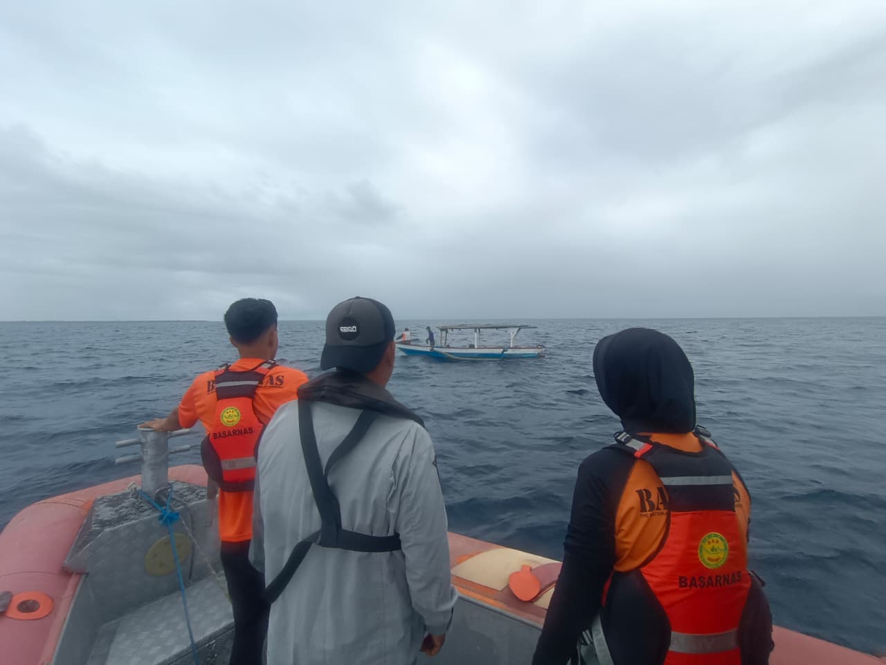 Dua Nelayan Tual Selamat Setelah Longboat Rusak dan Terombang-ambing di Perairan Pulau Baer Selama Berjam-jam