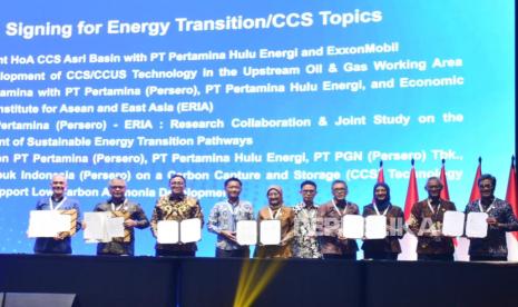 Pertamina dan ERIA Teken Kolaborasi Riset untuk Percepat Transisi Energi
