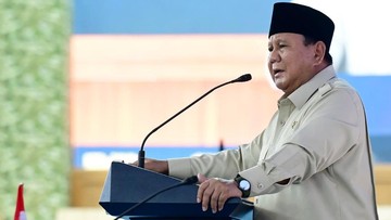 Presiden Prabowo Beri Taklimat Perdana ke 1.095 Perwira Siswa TNI-Polri di Seskoad Bandung