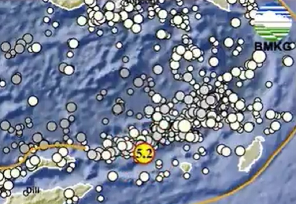 Gempa M 5,2 Guncang Maluku Barat Daya, Pusat di Darat Kedalaman 136 Km