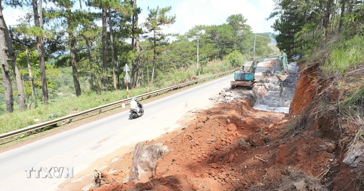 Proyek Penanganan Longsor di Lam Dong Molor, Warga Khawatir Hadapi Musim Hujan 2026