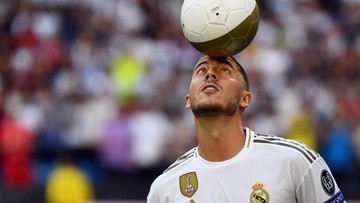 Eden Hazard Akui Ogah Pakai Nomor 7 Warisan Cristiano Ronaldo di Real Madrid