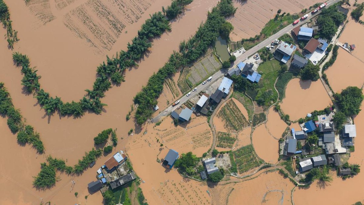 Banjir Bandang dan Longsor Terjang Chongqing, 9 Tewas dan 11 Warga Hilang