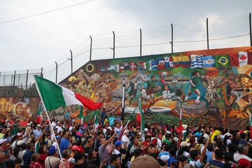 Mexico City Catat Rekor Dunia Lewat Mural Raksasa Sambut Piala Dunia 2026