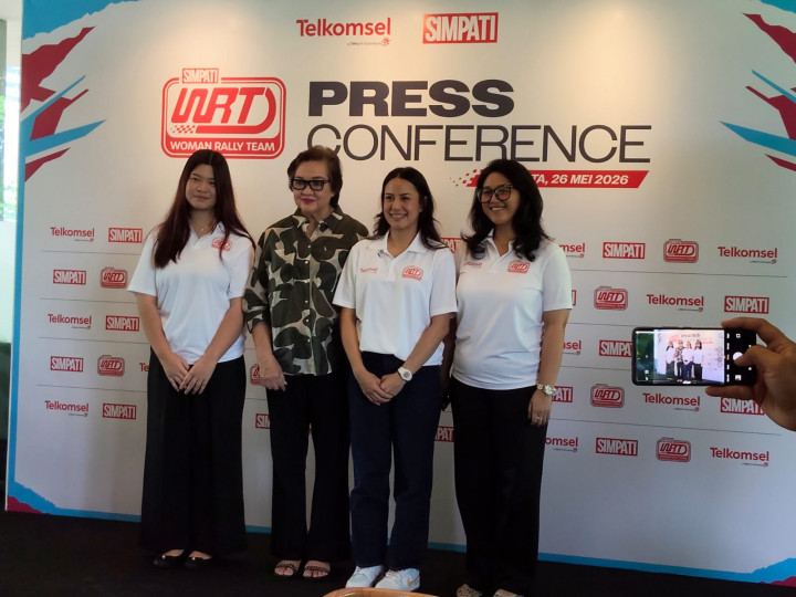 Telkomsel Dukung Woman Rally Team, Targetkan Dominasi Perempuan di Kejurnas Sprint Rally 2026