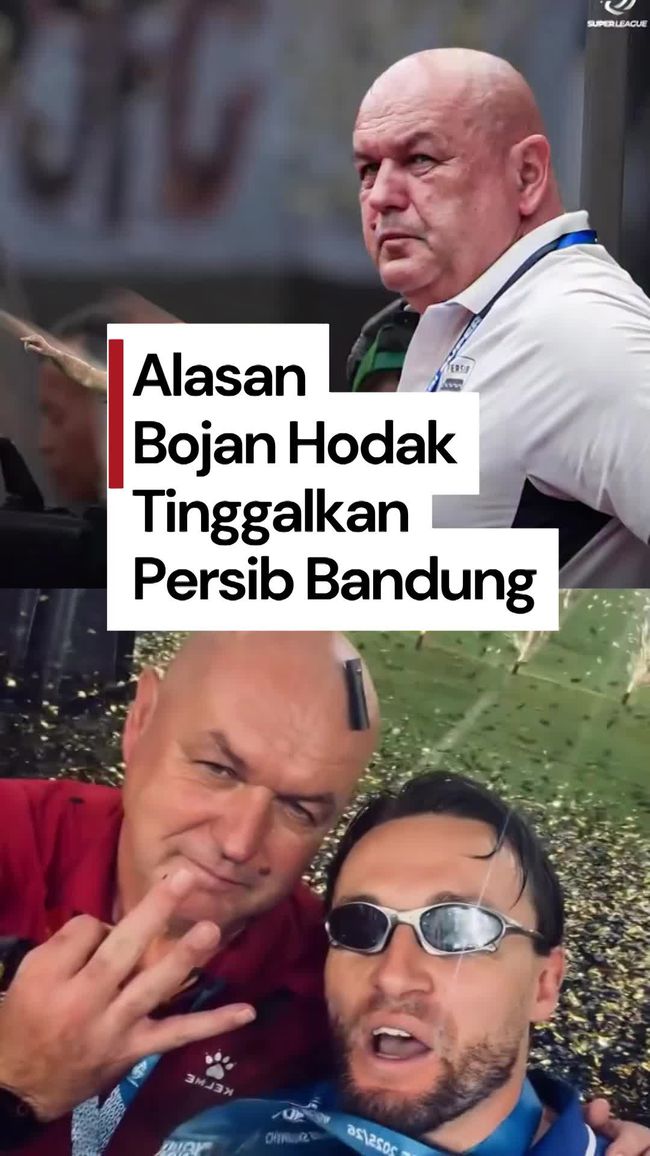 Bojan Hodak Mundur dari Persib karena Kesehatan, Umuh Muchtar Buka Suara soal Alasan dan Masa Depan