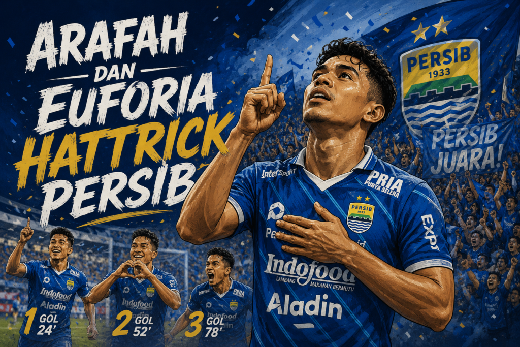 Euforia Hatrick Persib Bandung dan Wukuf di Arafah: Dua Poros Langit yang Menyatukan Manusia