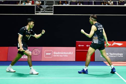 Fajar/Fikri Jadi Wakil Indonesia Ketiga ke Babak 16 Besar Singapore Badminton Open 2026 Usai Menang Dramatis