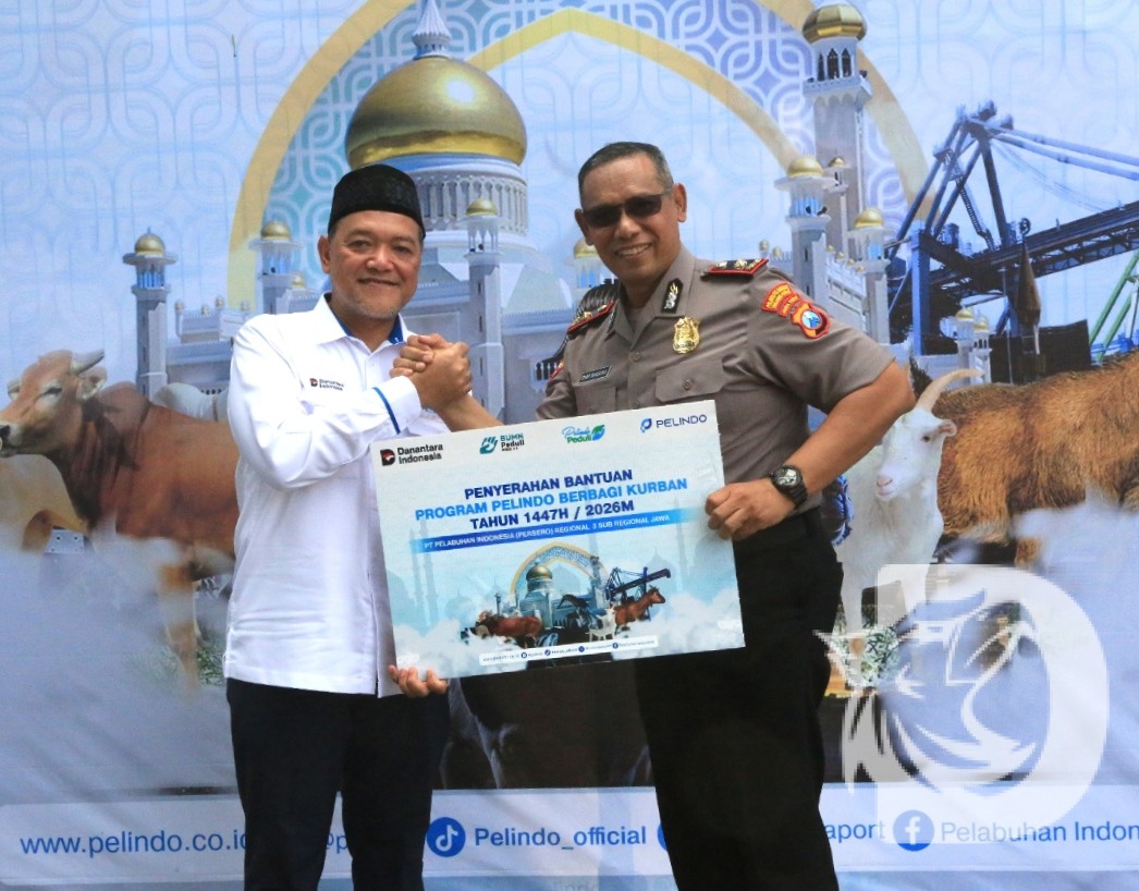 Pelindo Regional 3 Salurkan 127 Hewan Kurban, dari Tanjung Perak hingga Tegal