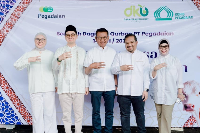 Kurban Idul Adha, Pegadaian Salurkan 4.500 Paket Daging ke Masyarakat Sekitar