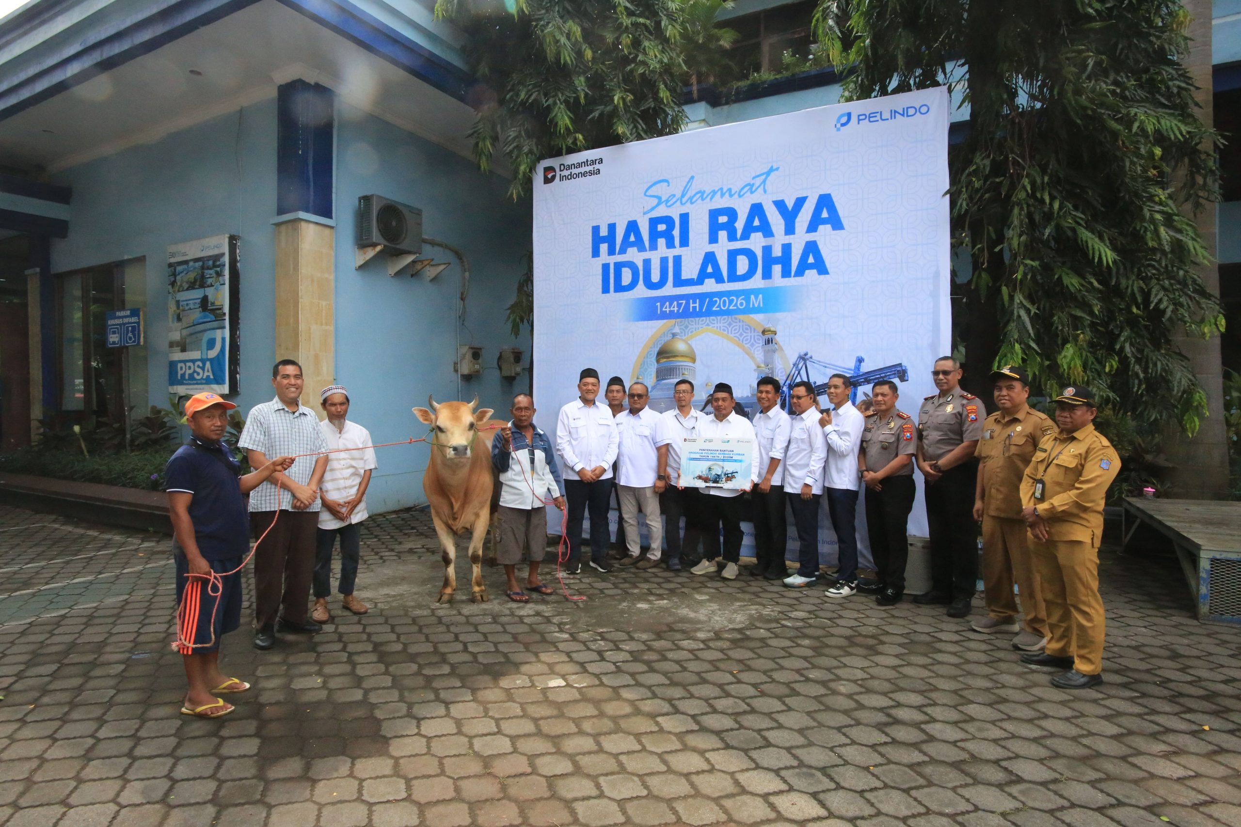 Pelindo Regional 3 Sub Regional Jawa Salurkan 127 Ekor Hewan Kurban, 39 Ekor di Tanjung Perak